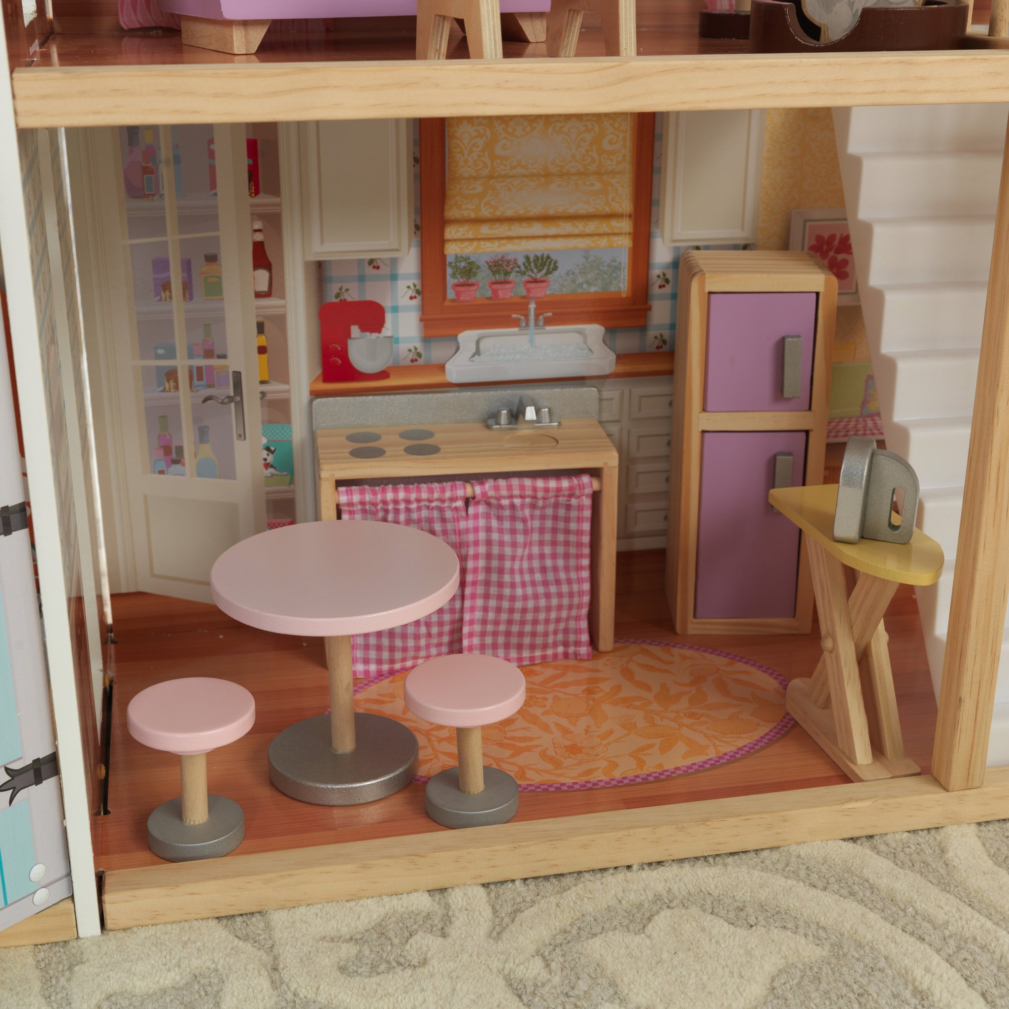 Voir la diapositive 9 : Kidkraft Maison de poupées en bois grande vue