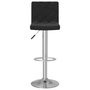 Voir la diapositive 4 : VIDAXL Tabourets de bar lot de 2 noir velours