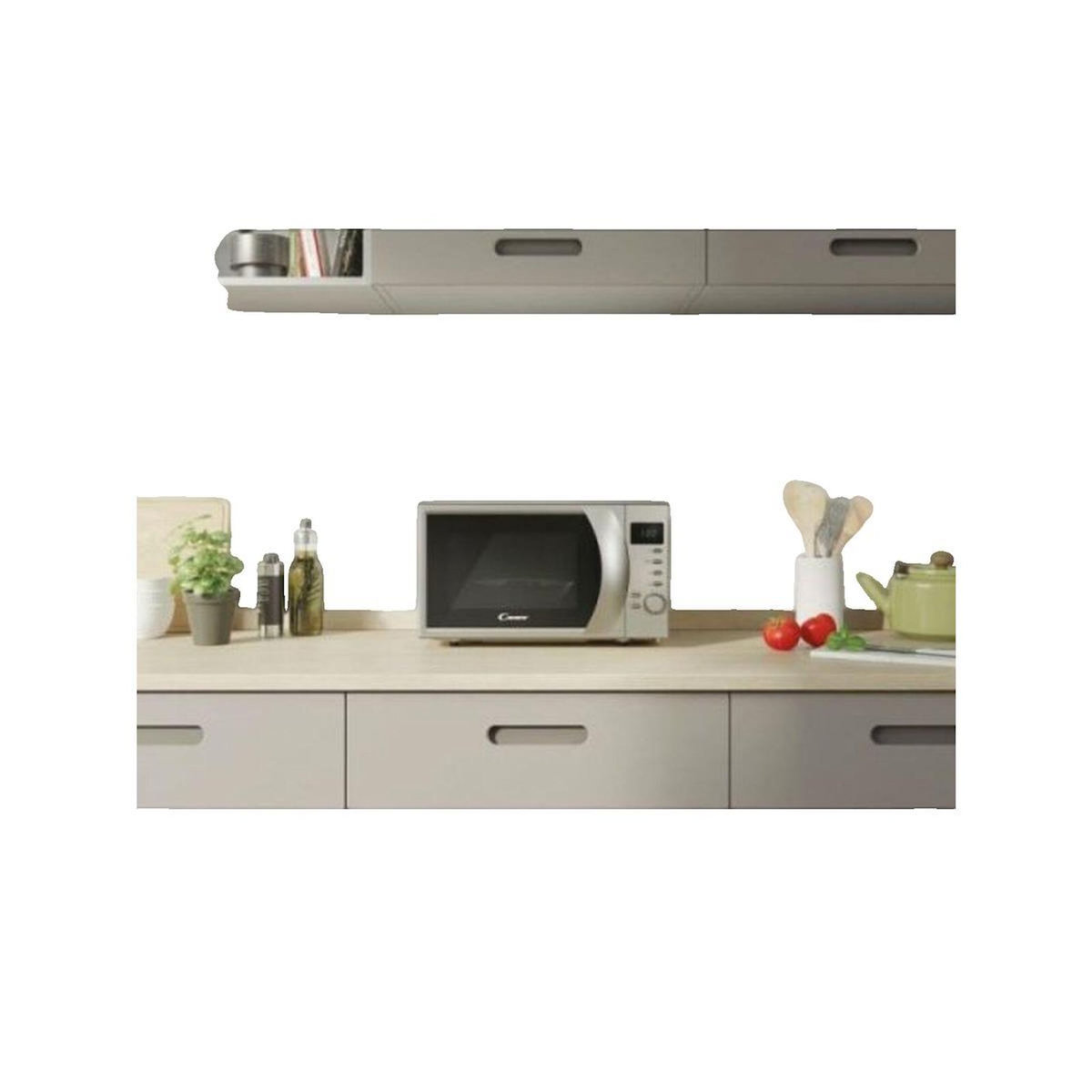 Candy Micro-ondes Candy Modèle de micro-ondes argenté