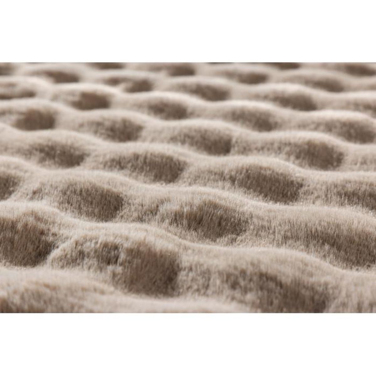 Paris Prix Tapis Imitation Fourrure  Novis  200x290cm Beige