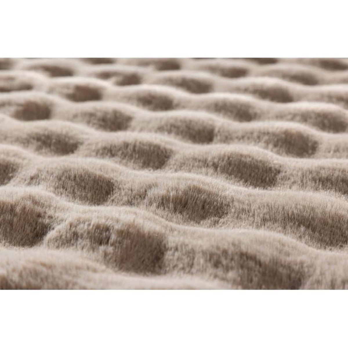 Paris Prix Tapis Imitation Fourrure  Novis  200x290cm Beige