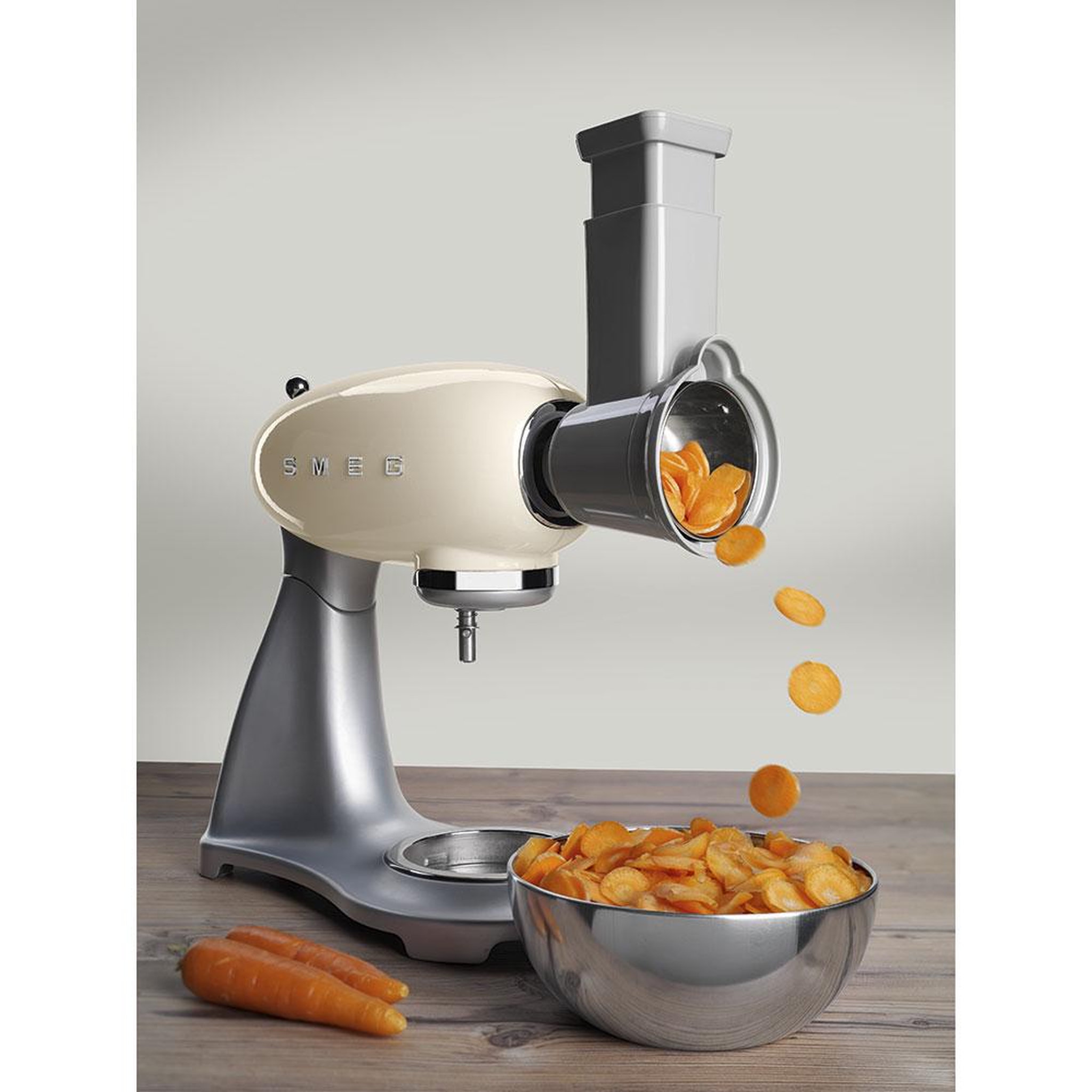 Voir la diapositive 4 : SMEG Râpe smsg01 trancheur rapeur pour smf01/02/03
