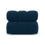 Voir la diapositive 5 : LISA DESIGN Ruby - module d'assise gauche en velours texturé