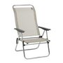 Voir la diapositive 1 : LAFUMA Chaise pliante plage et camping aluminium LOW seigle