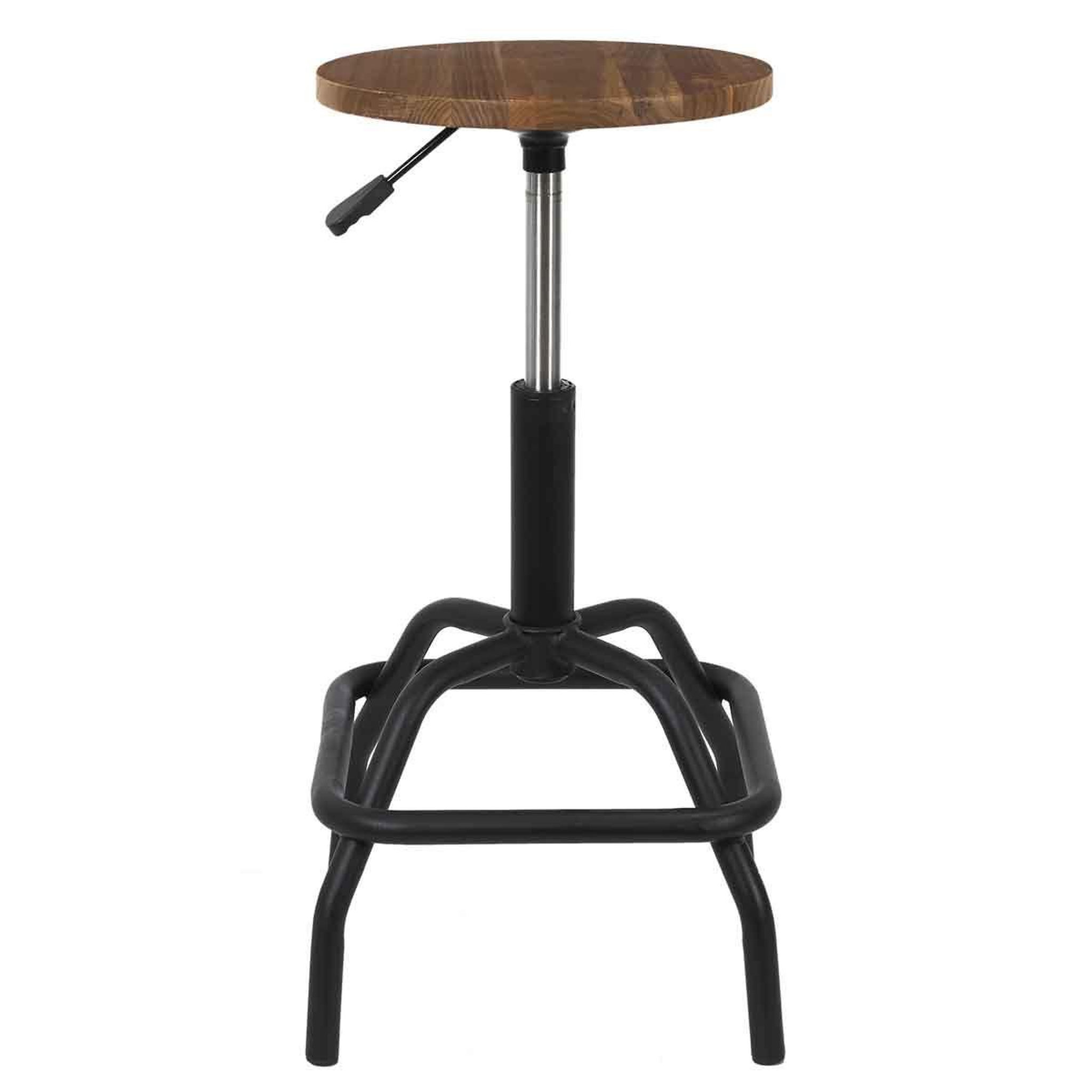 Voir la diapositive 3 : The Home Deco Factory Tabouret de Bar Vintage  Ace  58-73cm Naturel