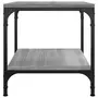 VIDAXL Table d'appoint Sonoma gris 40x40x40 cm Bois d'ingenierie