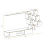 Voir la diapositive 3 : Paris Prix Ensemble Meuble TV Design  Switch XXI  260cm Blanc