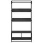 Voir la diapositive 4 : VIDAXL Armoire noir 90x50x180 cm bois d'ingénierie