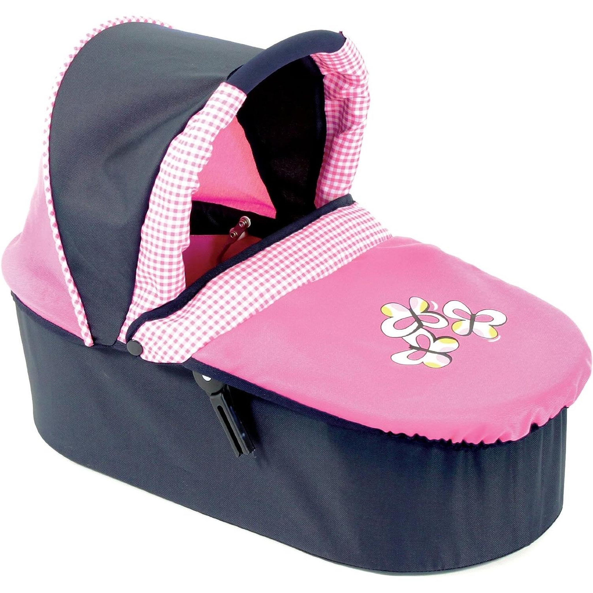 Voir la diapositive 6 : BAYER CHIC 2000 La poussette pour poupée combinée 3 en 1 EMOTION - ALL IN- - Marine et rose