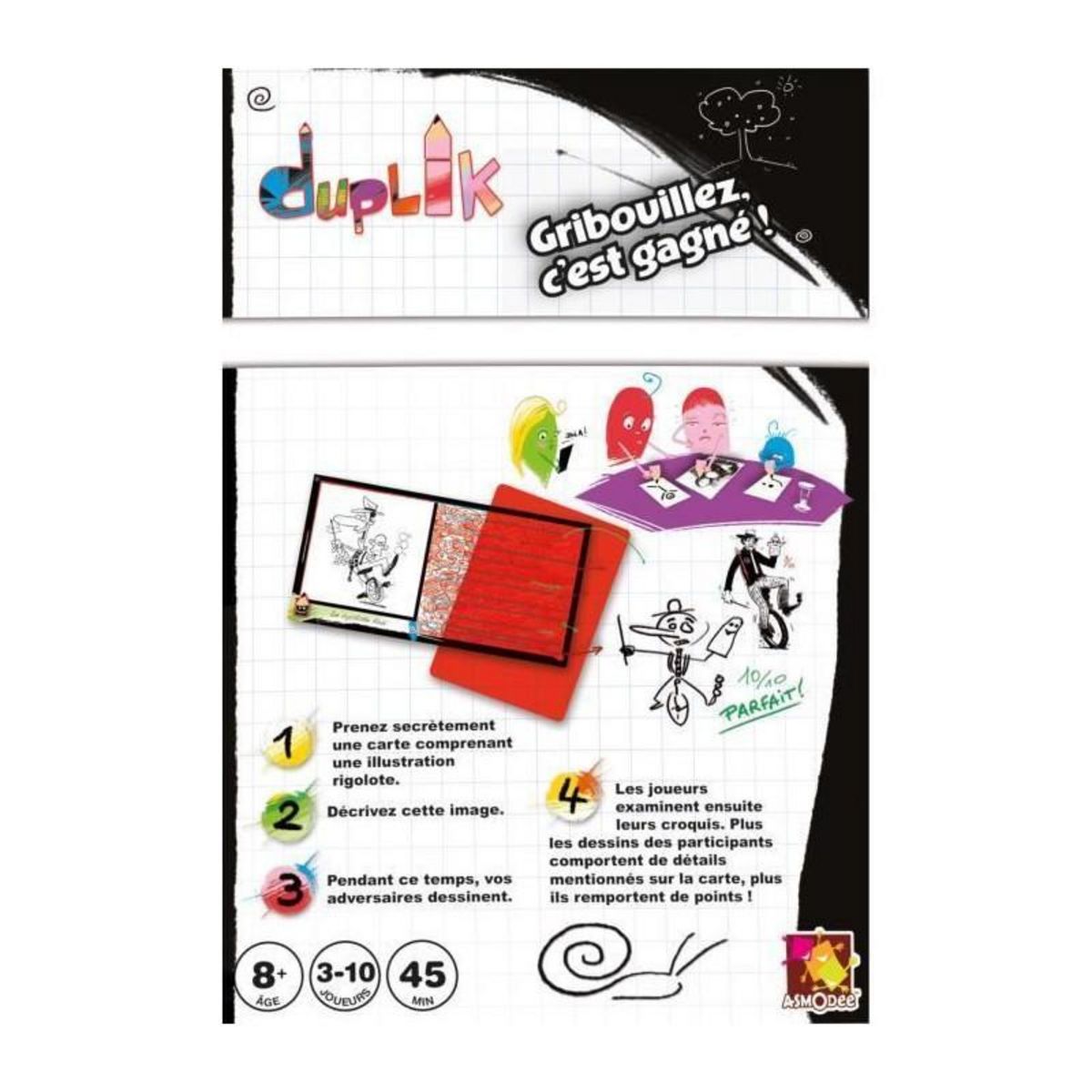 Asmodee ASMODEE - Duplik - Jeu de societe