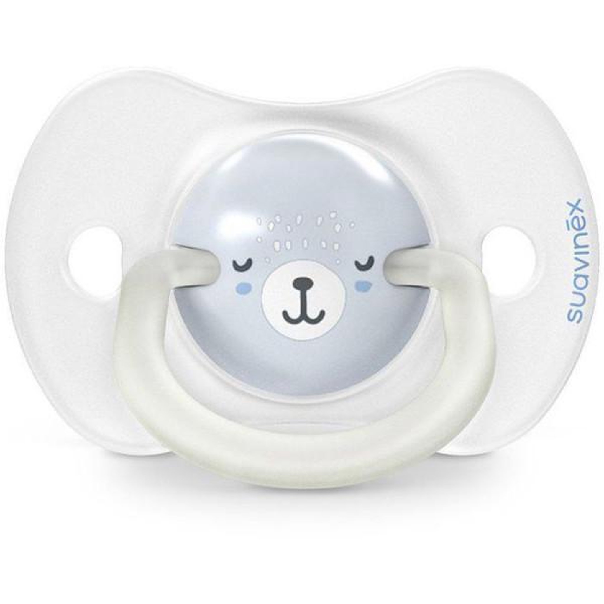 Voir la diapositive 4 : Suavinex Lot de 2 sucettes symétriques - SUAVINEX - Night&Day Wild&Free - SX Pro - 6 a 18 mois - Bleu