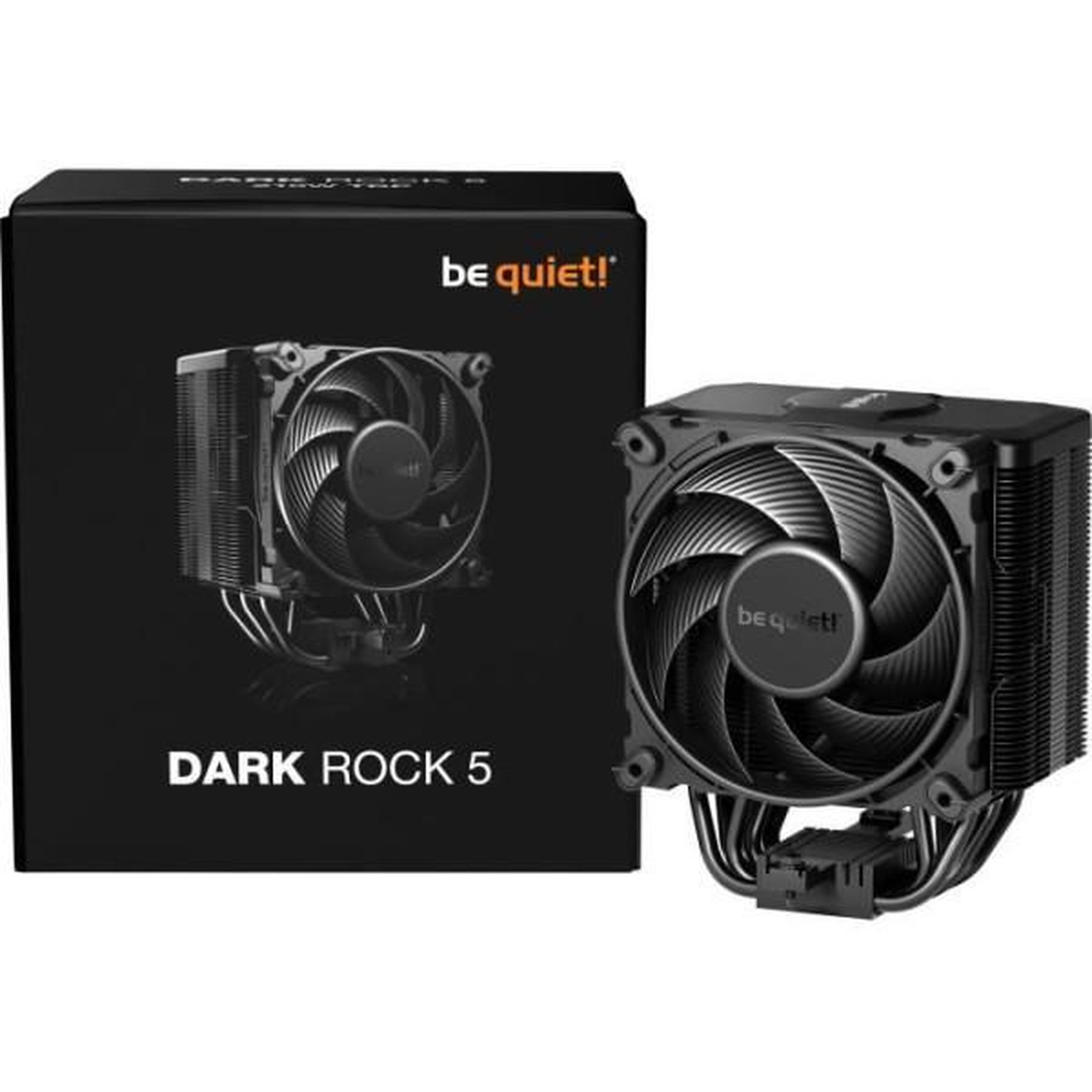 Voir la diapositive 6 : BE QUIET Refroidisseur CPU - BEQUIET - Dark Rock 5 - Ventilateur Silent Wings 135mm - Montage sans outil - Design élégant