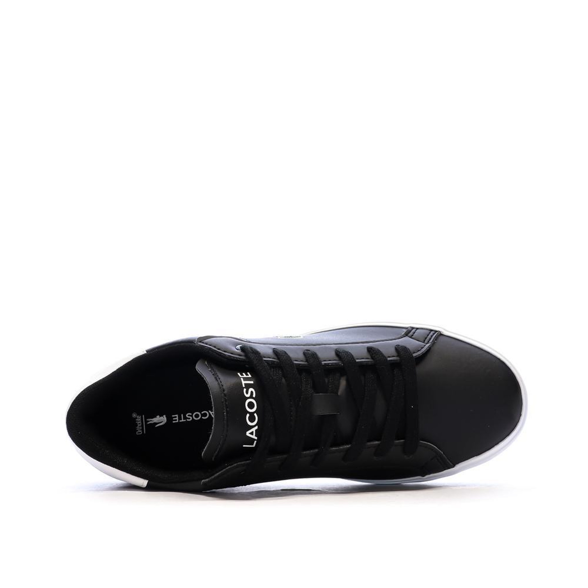 Voir la diapositive 4 : Lacoste Baskets Noires Femme Lacoste Powercourt Core Essentials
