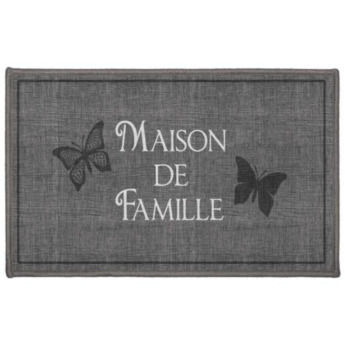 Paris Prix Tapis Rectangle  Familia  50x80cm Gris