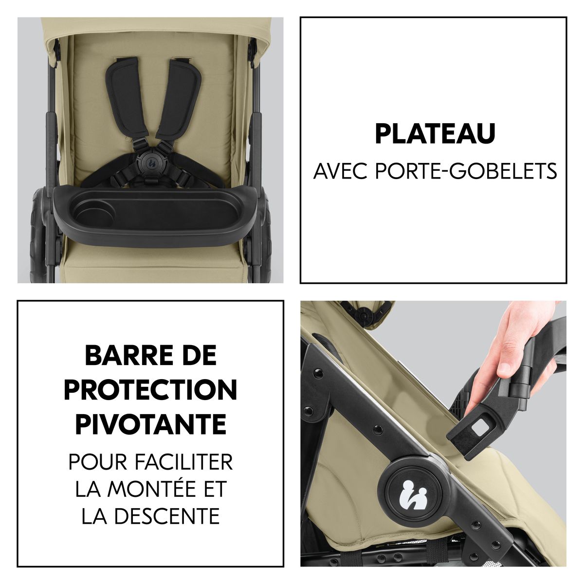 HAUCK Poussette de voyage Shop N Care