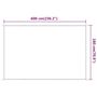Voir la diapositive 6 : VIDAXL Auvent vertical Vert clair 180x600 cm Tissu oxford