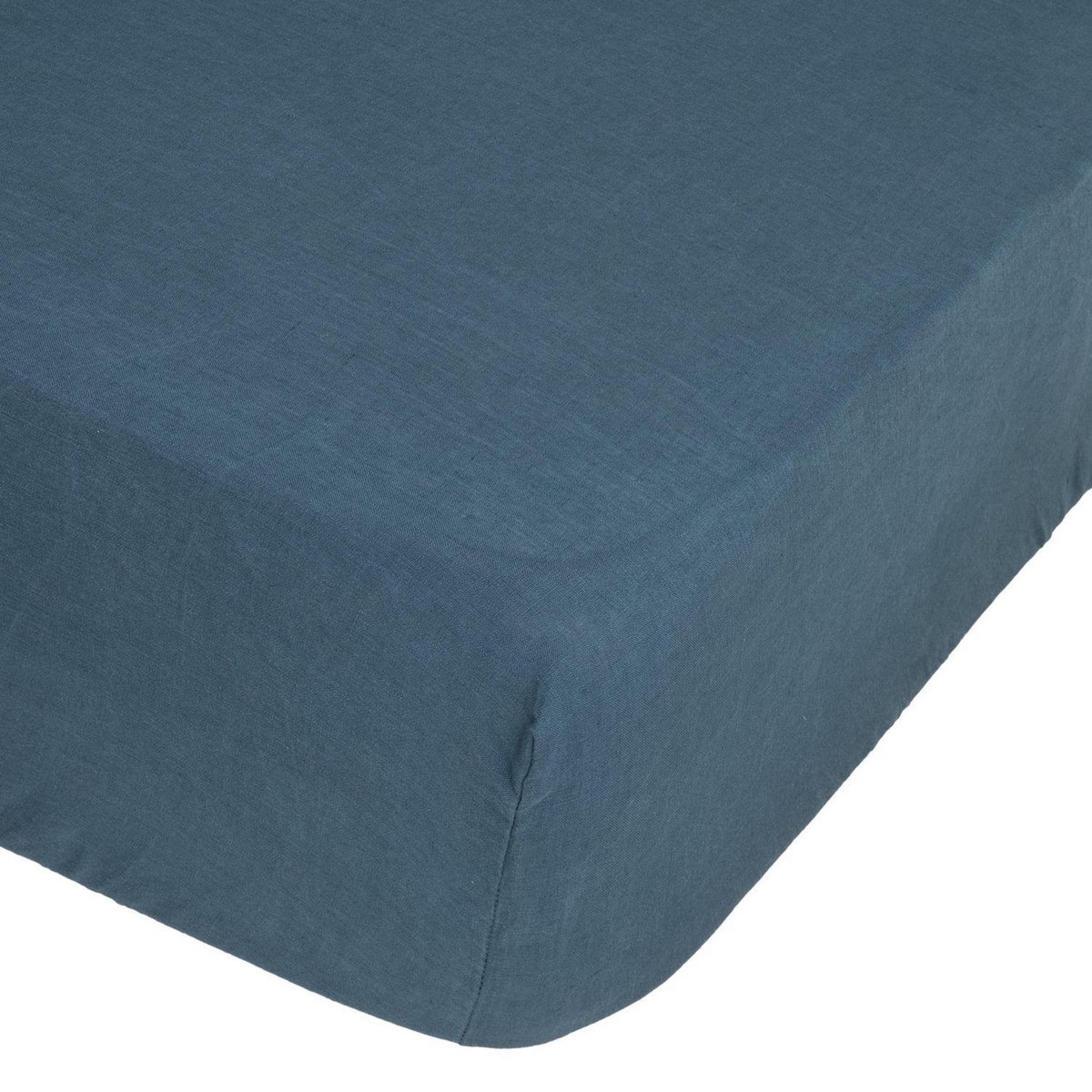 ATMOSPHERA Drap Housse bonnet 30 cm 100% Lin