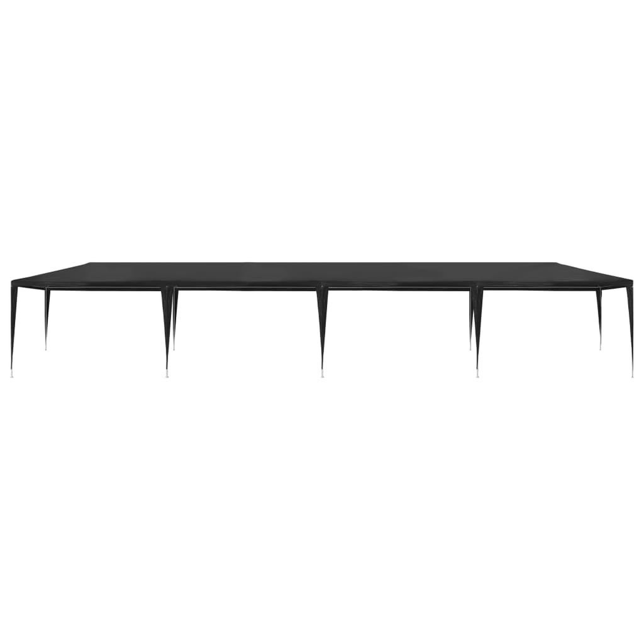 Voir la diapositive 3 : VIDAXL Tente de reception 3x12 m PE Anthracite