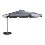 Voir la diapositive 2 : GARDENSTAR Parasol déporté - Aluminium et polyester - D3m - Gris Anthracite