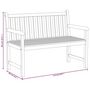 Voir la diapositive 6 : VIDAXL Ensemble a manger de jardin 3 pcs Bois de teck massif