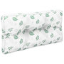 Voir la diapositive 4 : VIDAXL Coussins de palette lot de 2 motif de feuilles tissu