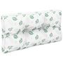 Voir la diapositive 4 : VIDAXL Coussins de palette lot de 2 motif de feuilles tissu
