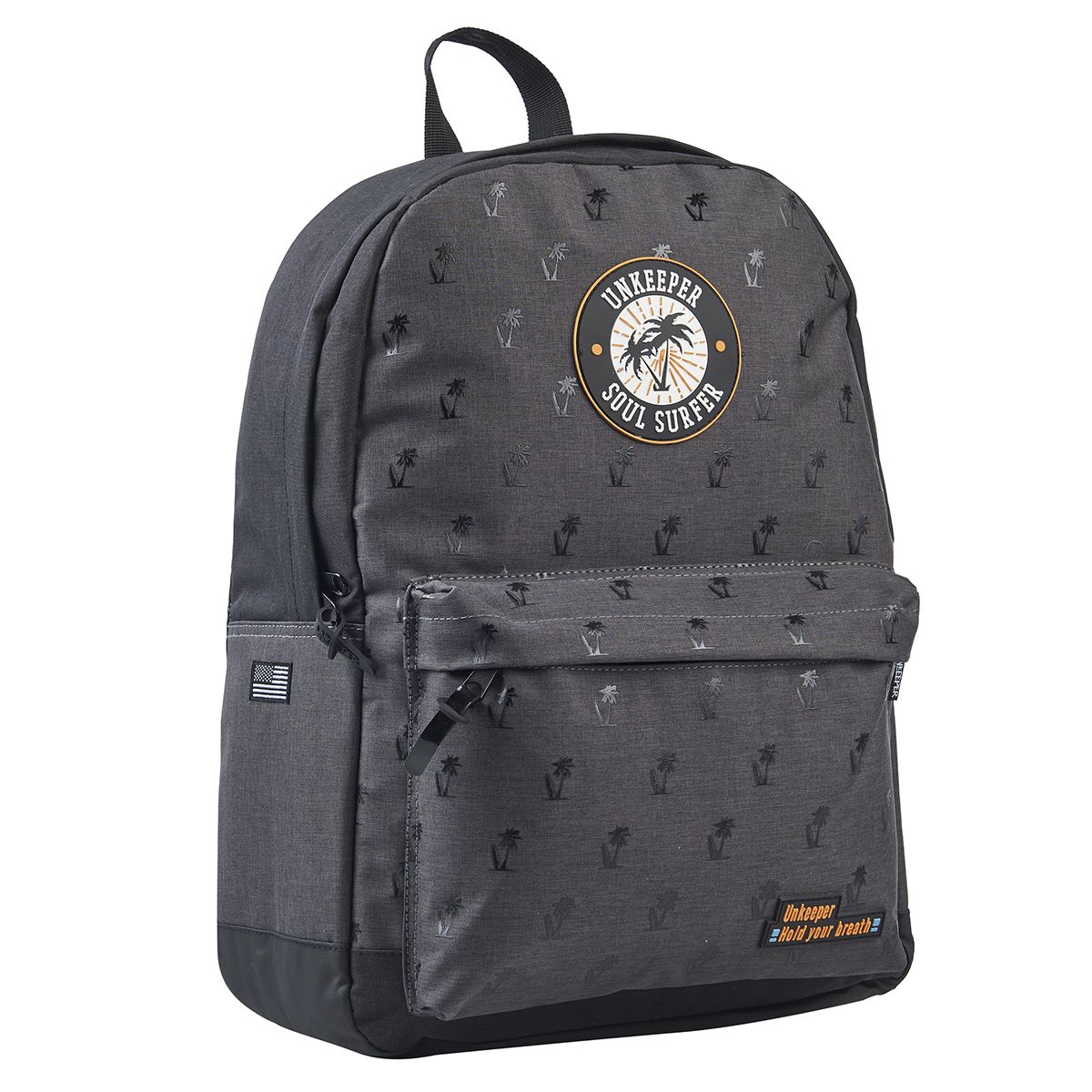 UNKEEPER Sac à dos Sport 1 compartiment noir SURF