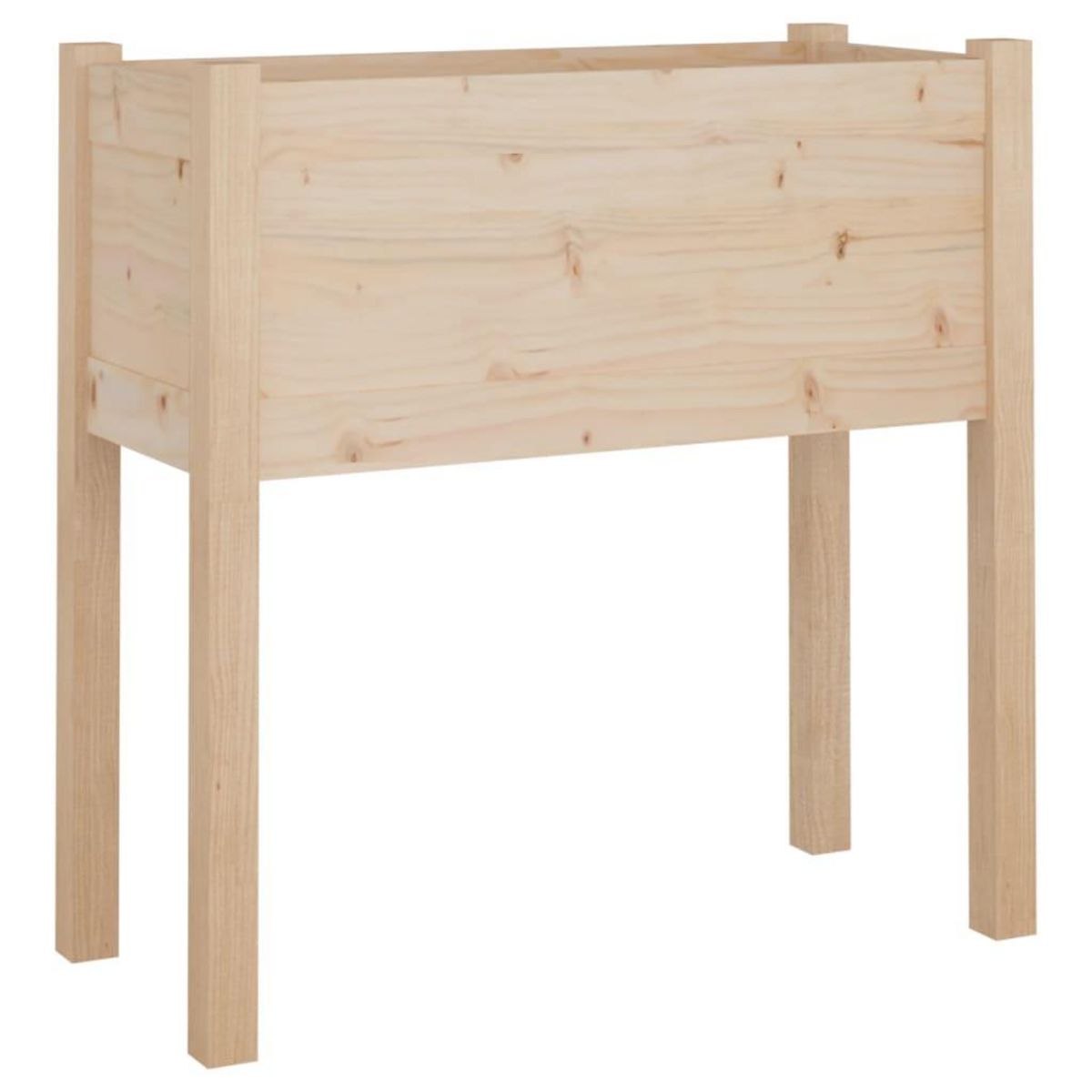 VIDAXL Jardinieres 2 pcs 70x31x70 cm bois de pin massif