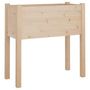 Voir la diapositive 3 : VIDAXL Jardinieres 2 pcs 70x31x70 cm bois de pin massif