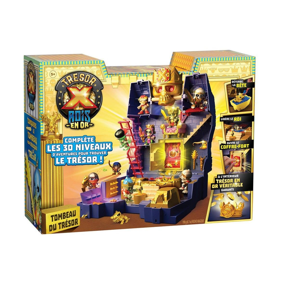 Trésor X rois en or - Jeu "Tombeau du trésor"