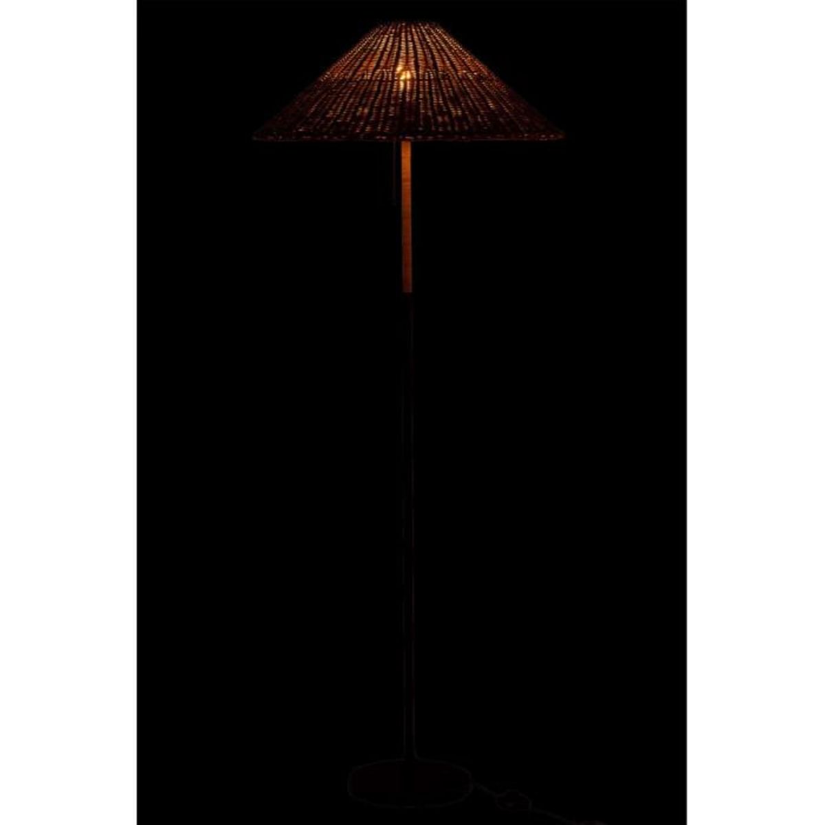 Paris Prix Lampadaire en Rotin  Preston  154cm Naturel & Noir