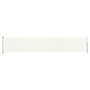 Voir la diapositive 2 : VIDAXL Auvent lateral retractable de patio 117x600 cm Creme