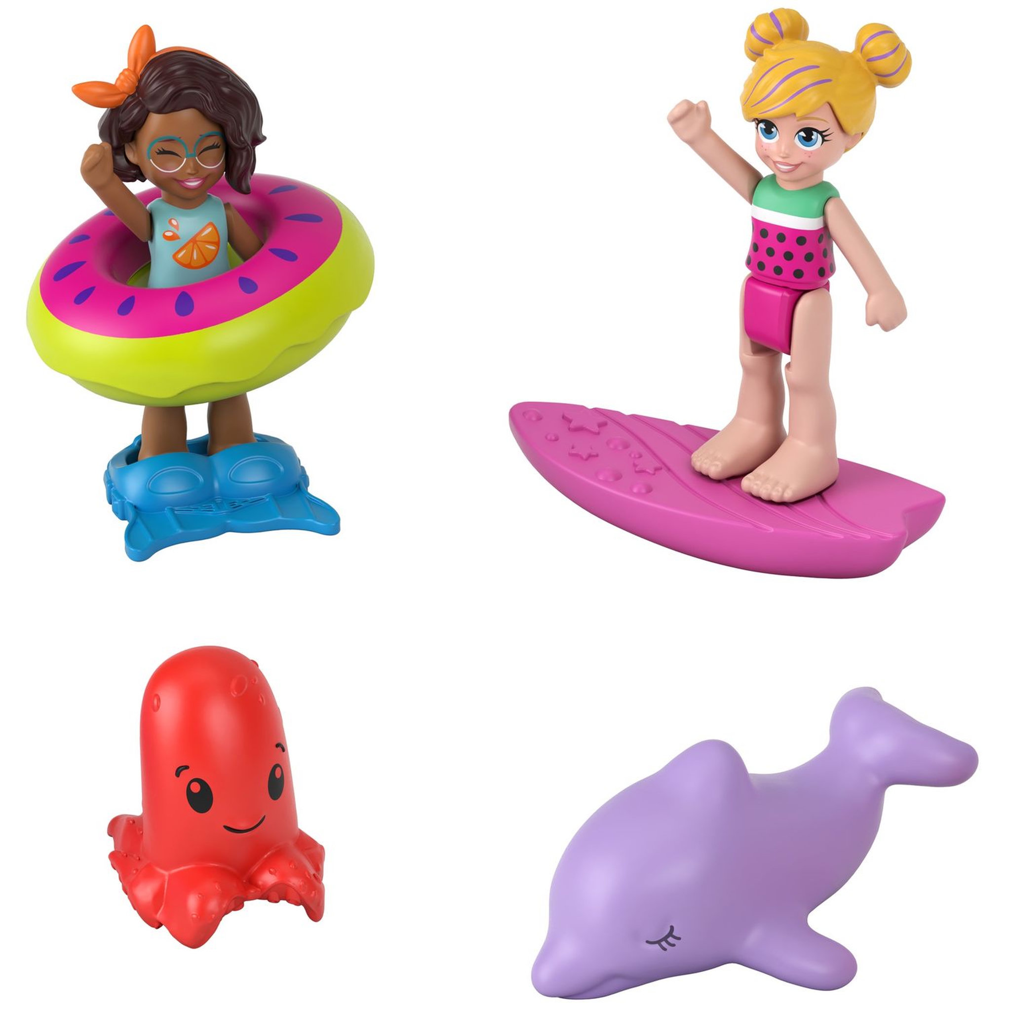 Voir la diapositive 3 : MATTEL Coffret Polly Pocket multifacettes Smoothie