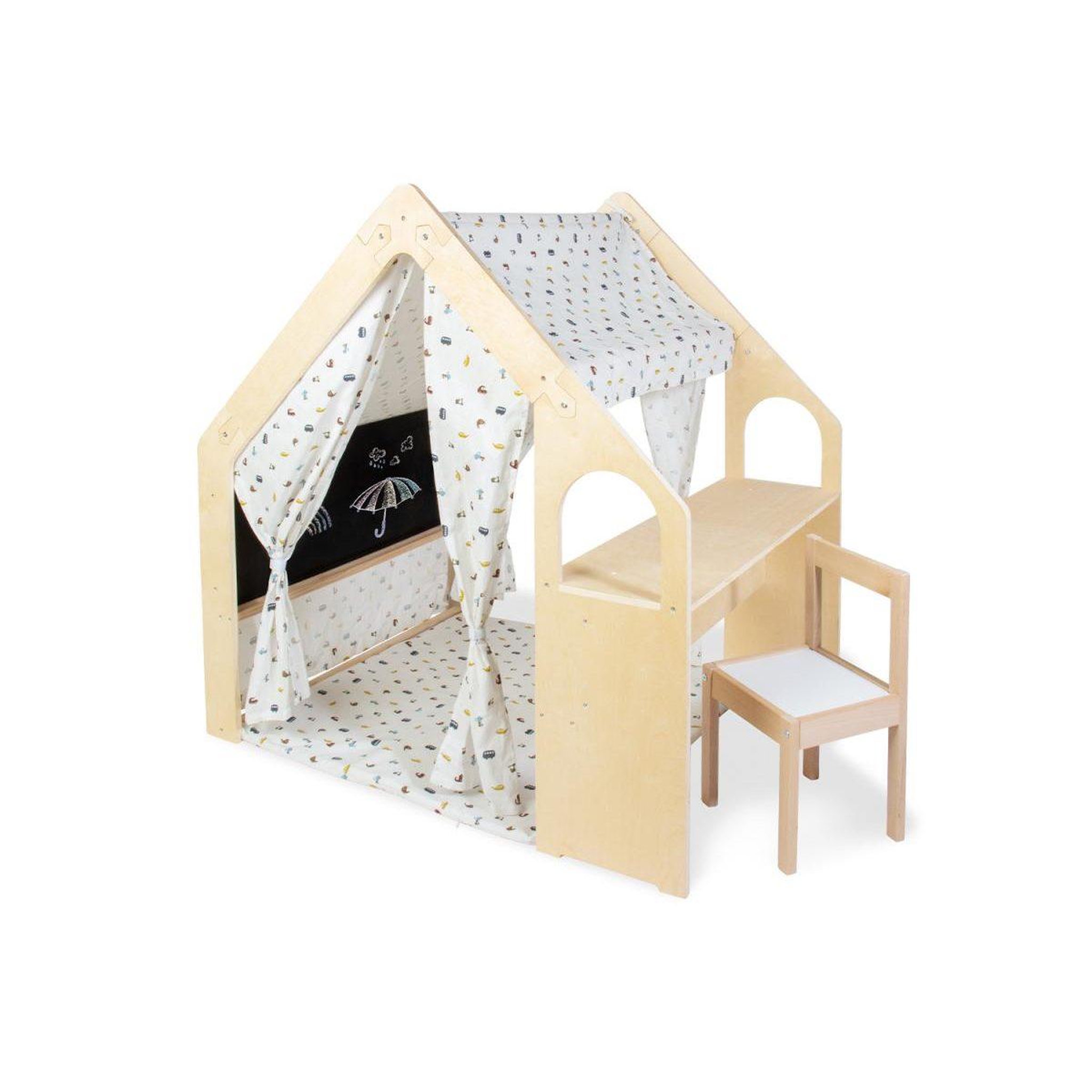 Pinolino Maisonnette Thilda avec toit en tissu Kleine Flitzer 3 parties