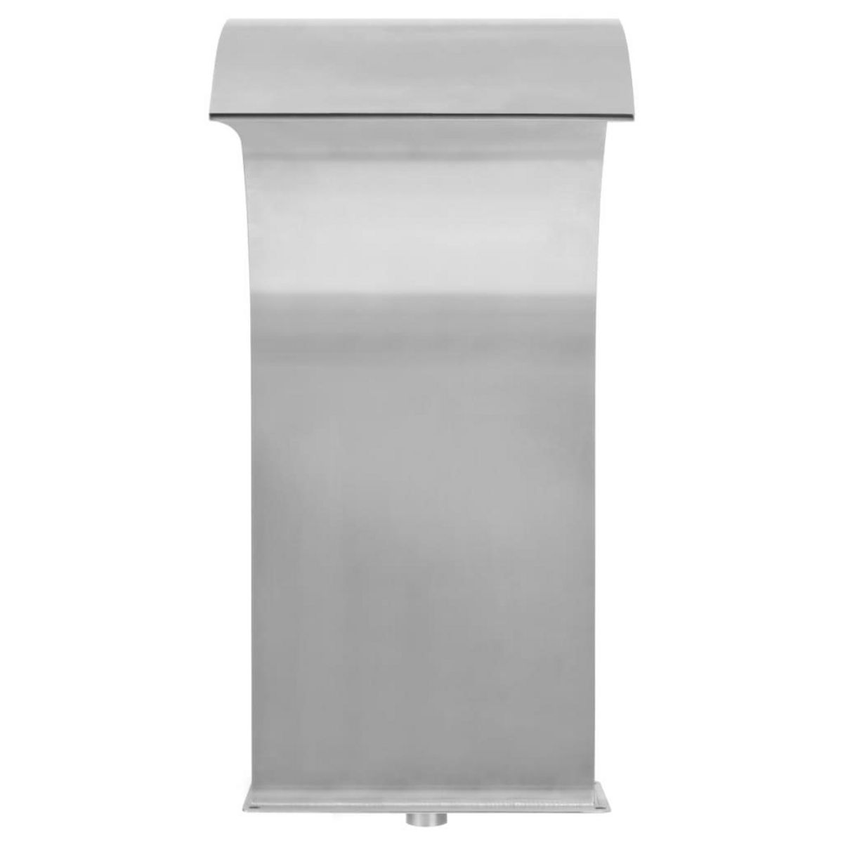 VIDAXL Fontaine d'etang Acier inoxydable 45 x 30 x 65 cm Argente