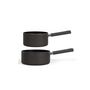 Voir la diapositive 2 : LIVOO Set 2 casseroles aluminium 18 / 20 cm - MEP154N