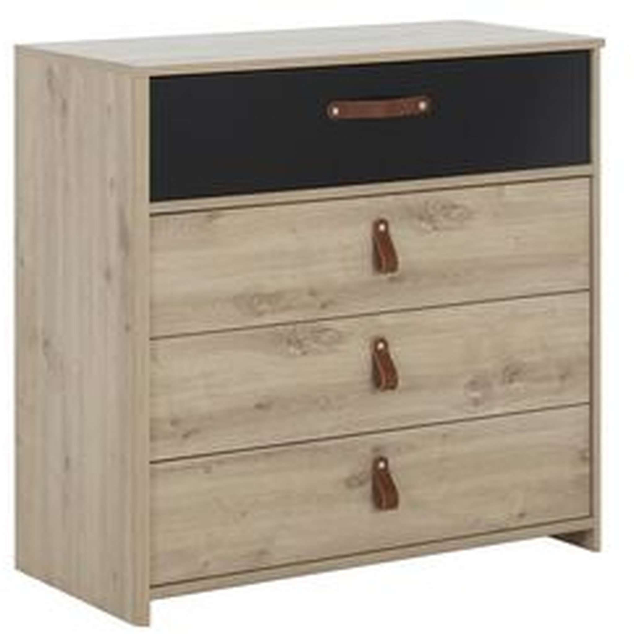 Voir la diapositive 1 : Commode 3 tiroirs L85xH68xP41cm MARCUS