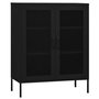 Voir la diapositive 2 : VIDAXL Armoire de rangement Noir 80x35x101,5 cm Acier