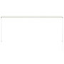 Voir la diapositive 5 : VIDAXL Auvent retractable 300x150 cm Creme