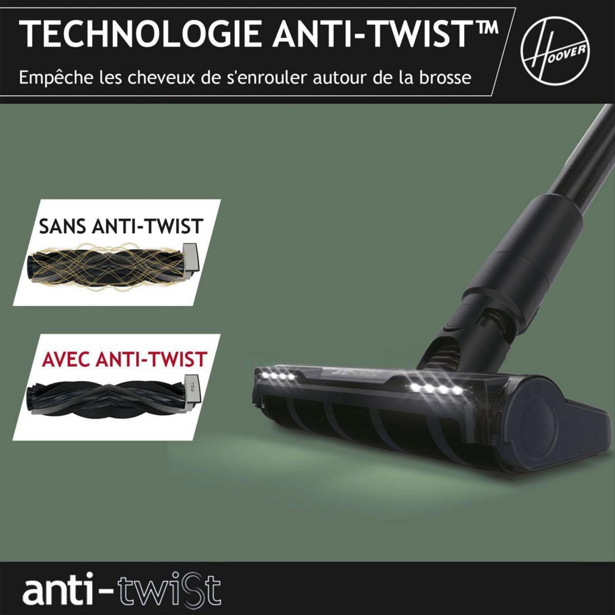 HOOVER Aspirateur balai HF401H