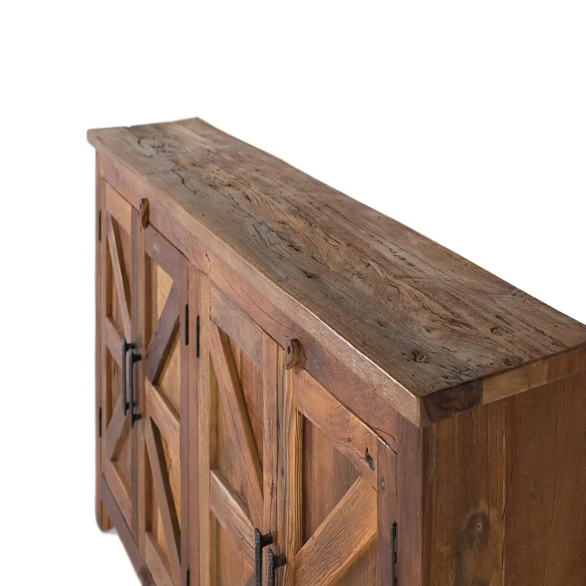 Voir la diapositive 2 : GINER Y COLOMER SL Buffet en bois recyclé style 180cm rustique moderne