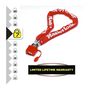 Voir la diapositive 2 : Master lock Chaîne Antivol Vélo avec Cadenas à Clé [Clé] [90 cm Chaîne] [Couleur Aléatoire] 8390EURDPROCOL