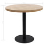 Voir la diapositive 5 : VIDAXL Table de bistro Marron clair 80 cm MDF
