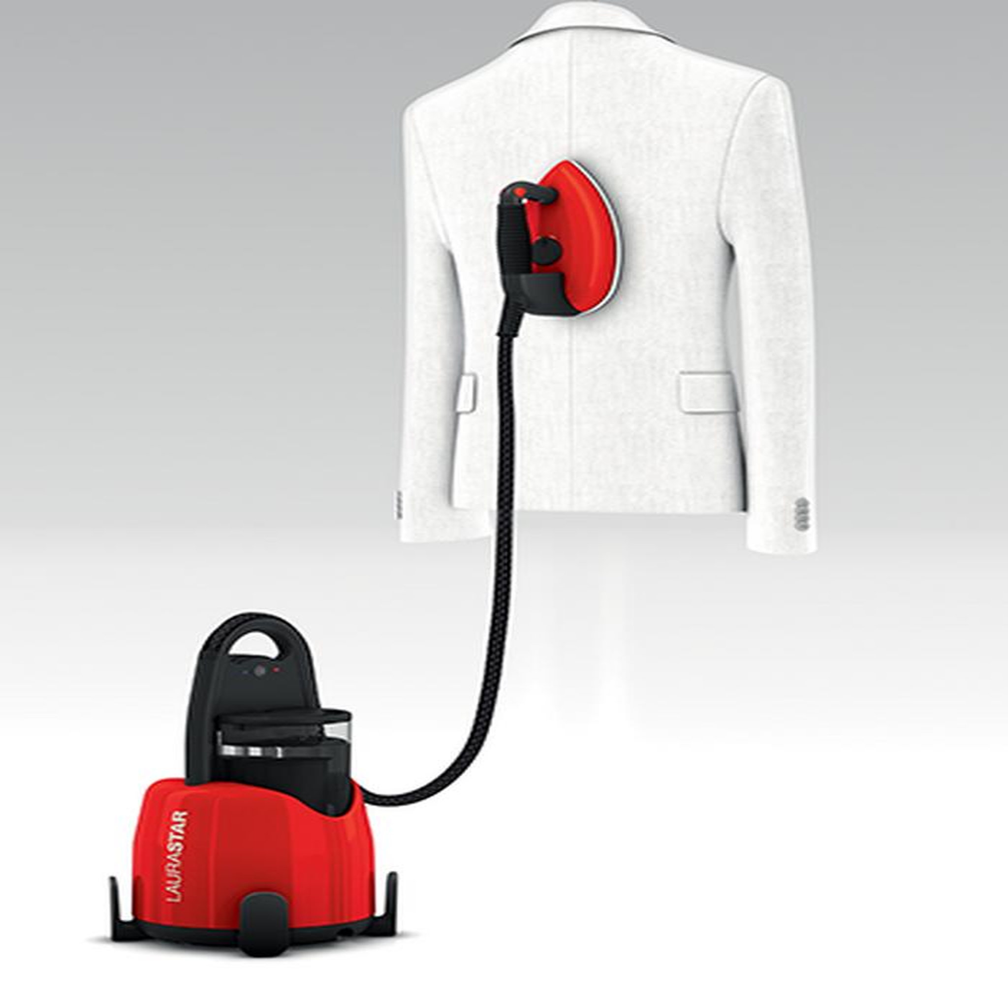 Voir la diapositive 6 : LAURASTAR Centrale vapeur mobile 2200w - LIFT ORIGINAL RED