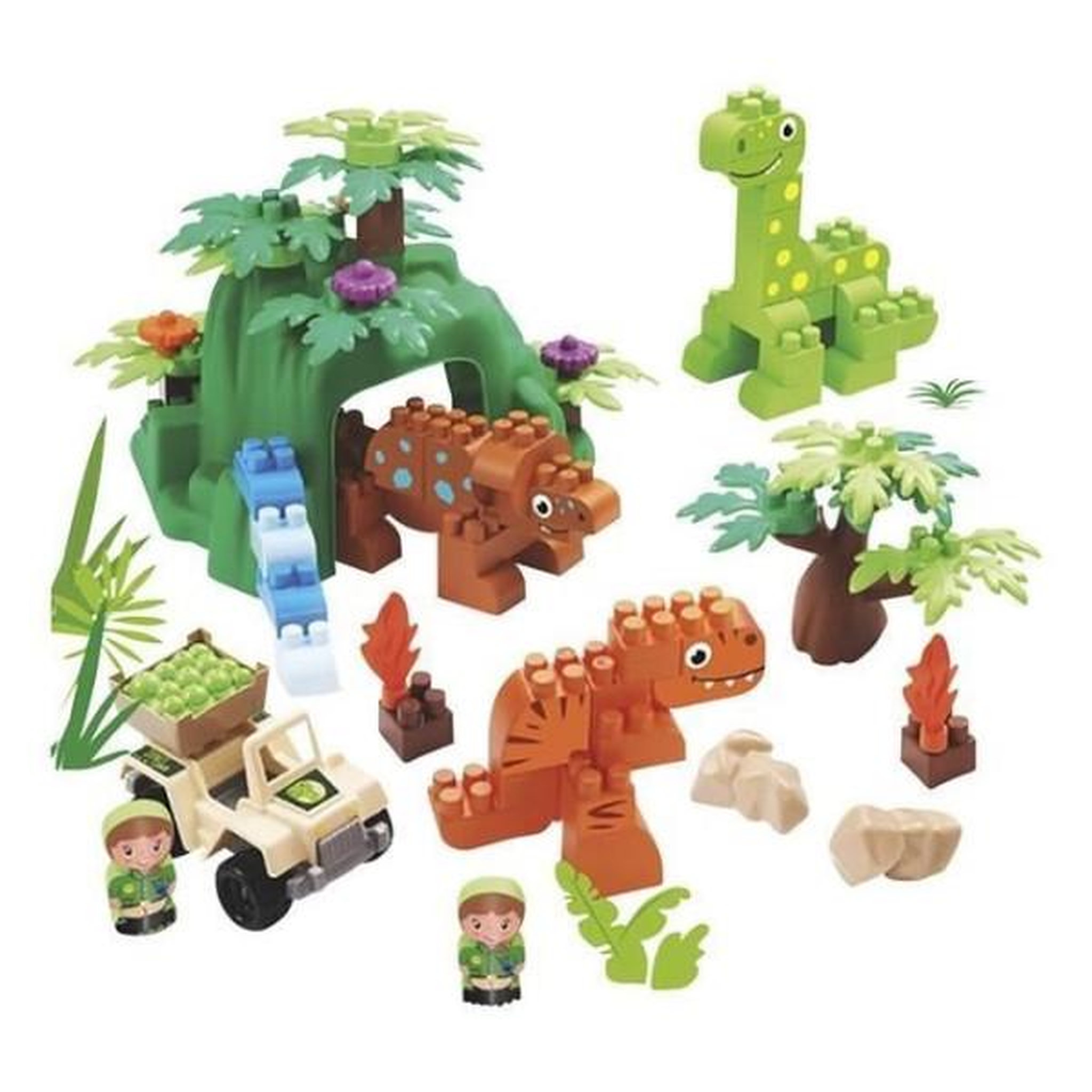 Ecoiffier Jouet de construction Dinoland - Abrick - ECOIFFIER - A partir de 18 mois
