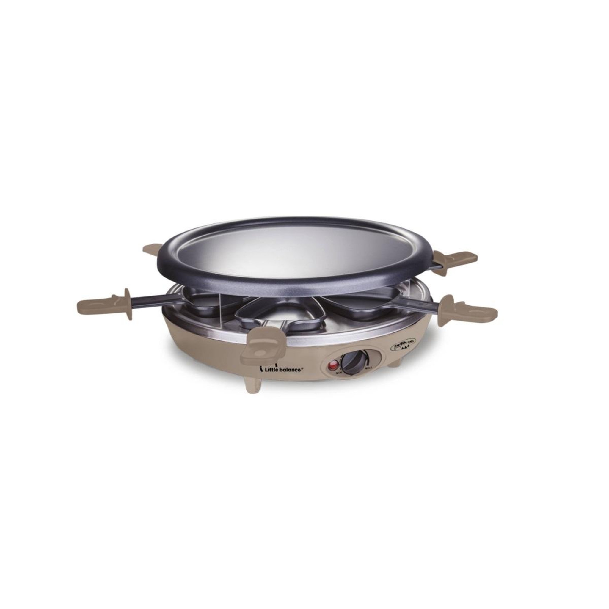 LITTLE BALANCE Appareil à raclette 3en1 6 personnes 1200w - 8692