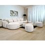 Voir la diapositive 5 : BEST MOBILIER Mahina - canapé panoramique en u 7 places - convertible avec coffre - en tissu bouclette