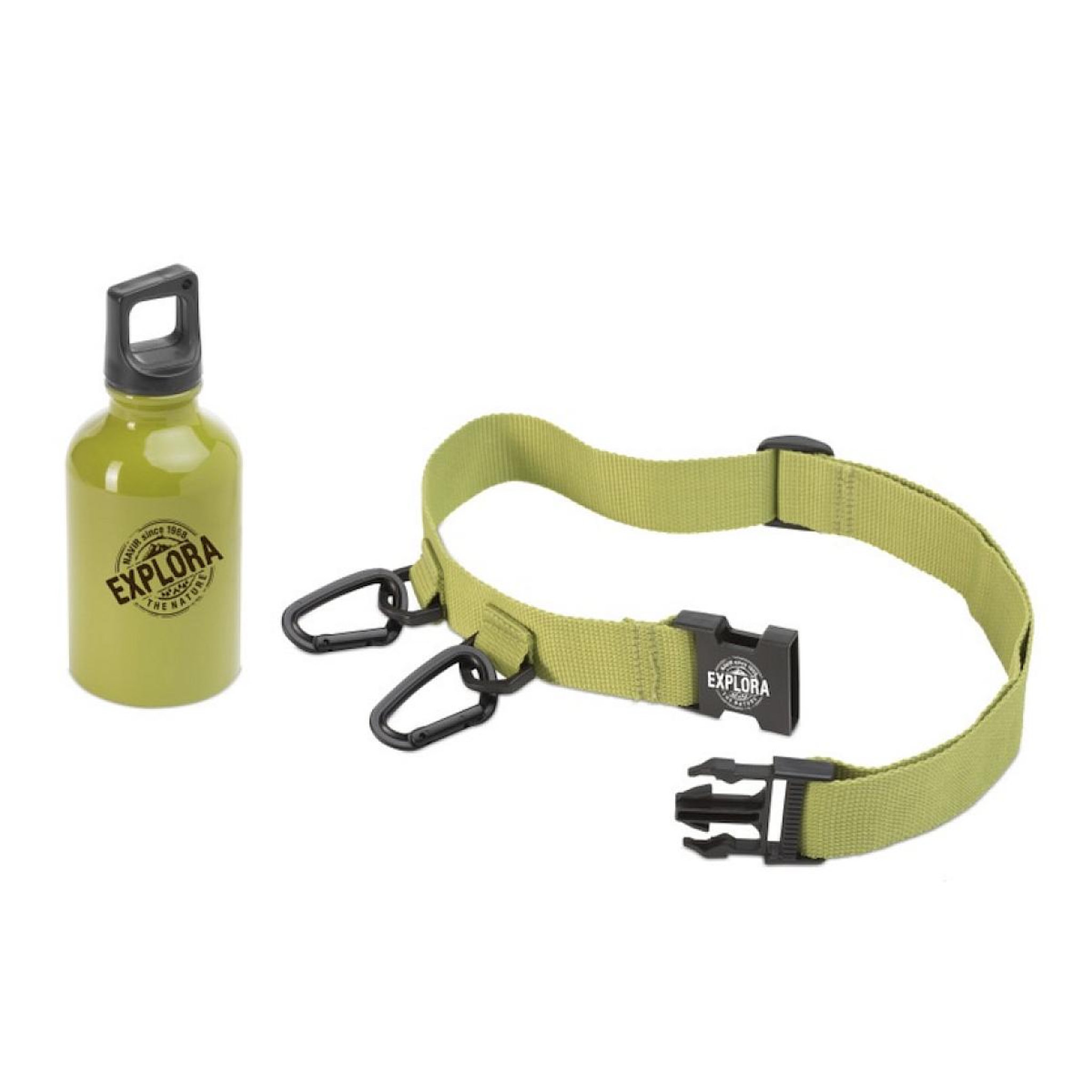 Voir la diapositive 2 : Navir Gourde et ceinture avec clips -  - Trousselier