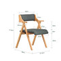 Voir la diapositive 3 : SOBUY SoBuy - Chaise Pliante gain de place - Nordique - FST98