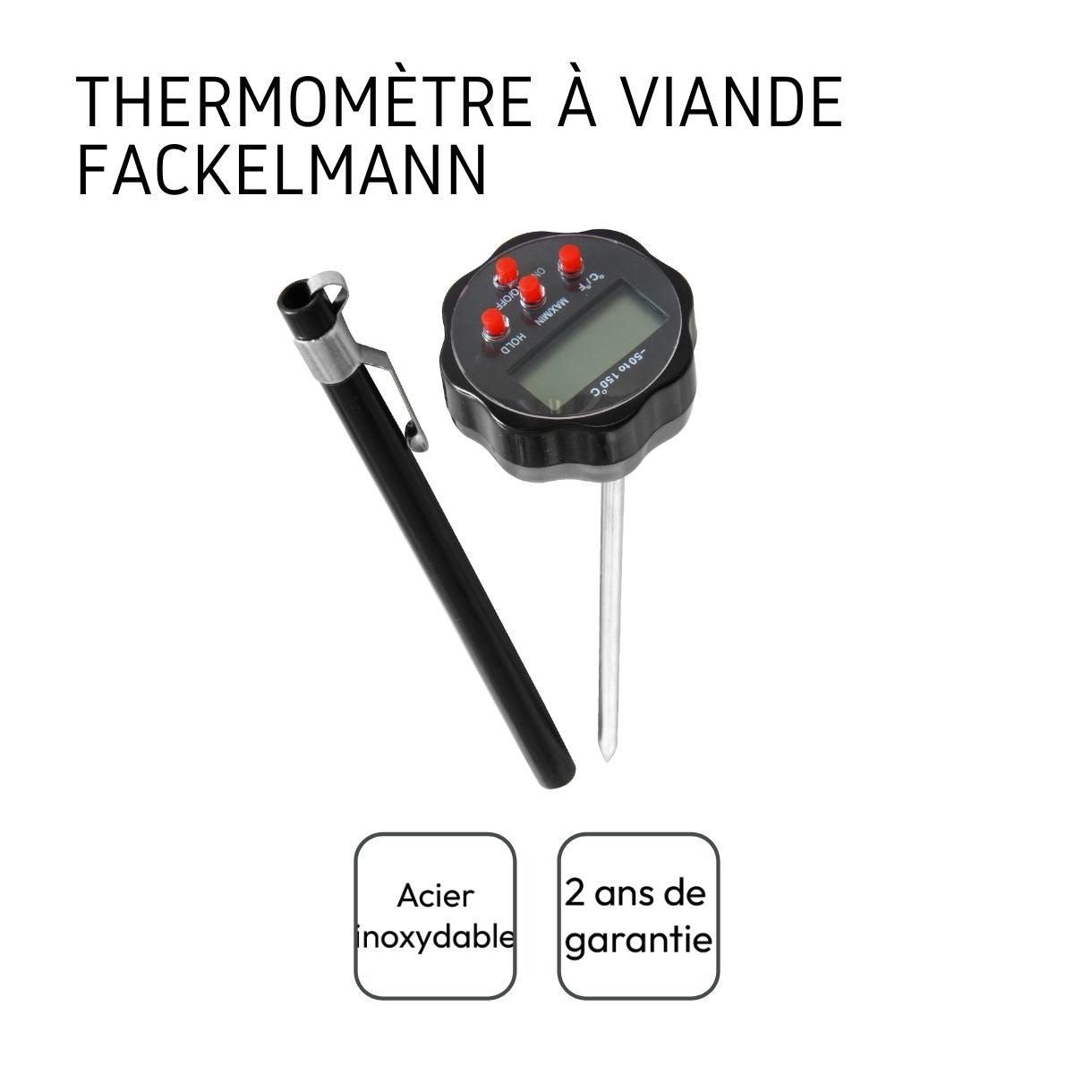 Fackelmann Thermomètre de cuisson digital Fackelmann